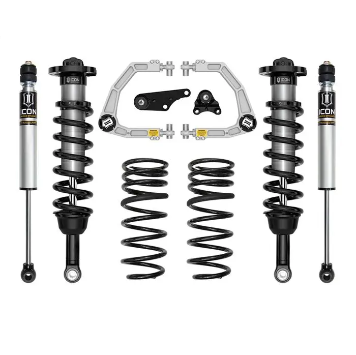 Icon Vehicle Dynamics 1.25-3" Lift Stage 2 Suspension Kit W/ Billet Uca & Overland Rear Coil Springs For '24-'25 Toyota Tacoma 4Wd 1