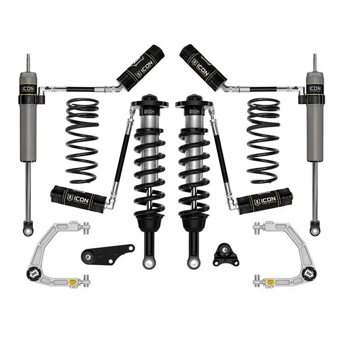 Icon Vehicle Dynamics 1.25-3" Lift Stage 4 Suspension Kit W/ Billet Uca & Triple Rate Rear Coil Springs For '24-'25 Toyota Tacoma 4Wd 1
