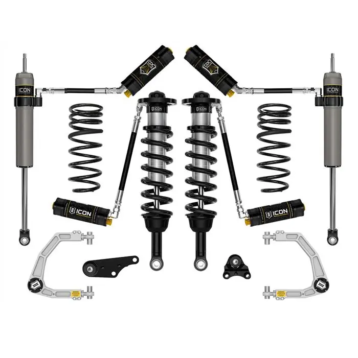 Icon Vehicle Dynamics 1.25-3" Lift Stage 5 Suspension Kit W/ Billet Uca & Triple Rate Rear Coil Springs For '24-'25 Toyota Tacoma 4Wd 1