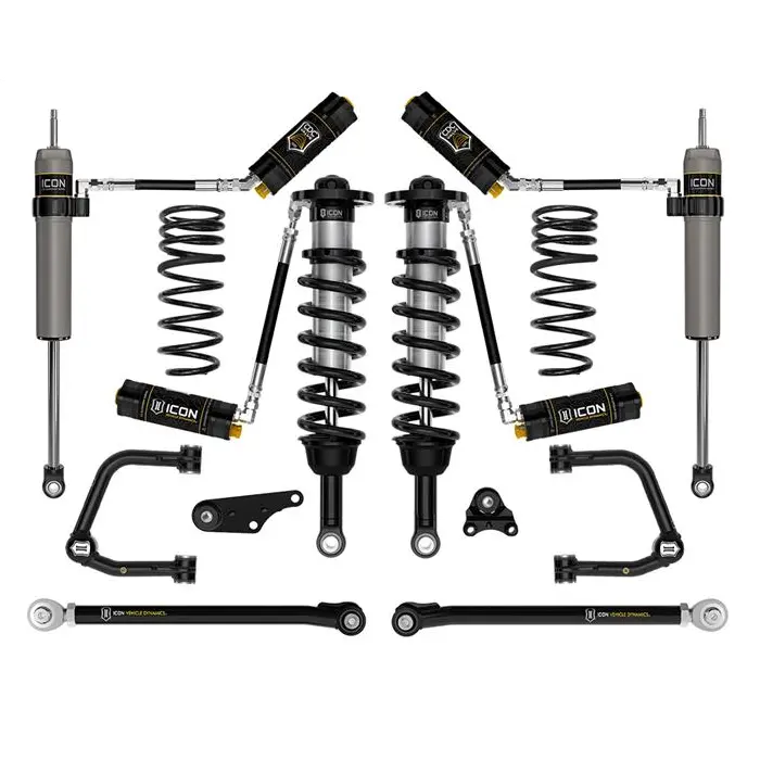 Icon Vehicle Dynamics 1.25-3" Lift Stage 8 Suspension Kit W/ Tubular Uca & Triple Rate Rear Coil Springs For '24-'25 Toyota Tacoma 4Wd 1