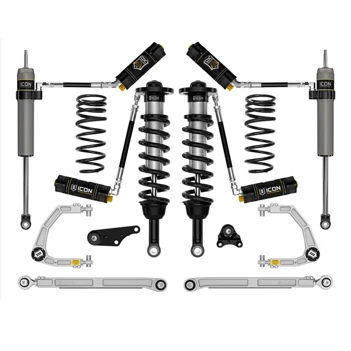 Icon Vehicle Dynamics 1.25-3" Lift Stage 8 Suspension Kit W/ Billet Uca & Triple Rate Rear Coil Springs For '24-'25 Toyota Tacoma 4Wd 1