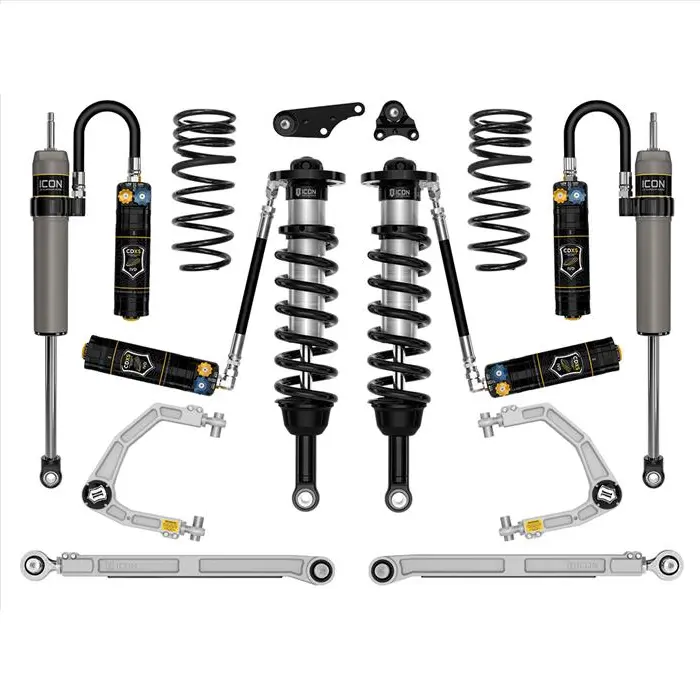 Icon Vehicle Dynamics 1.25-3" Lift Stage 9 Suspension Kit W/ Billet Uca & Triple Rate Rear Coil Springs For '24-'25 Toyota Tacoma 4Wd 1