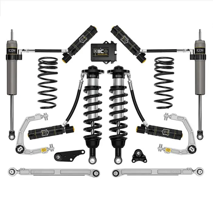 Icon Vehicle Dynamics 1.25-3" Lift Stage 10 Suspension Kit W/ Billet Uca & Triple Rate Rear Coil Springs For '24-'25 Toyota Tacoma 4Wd 1