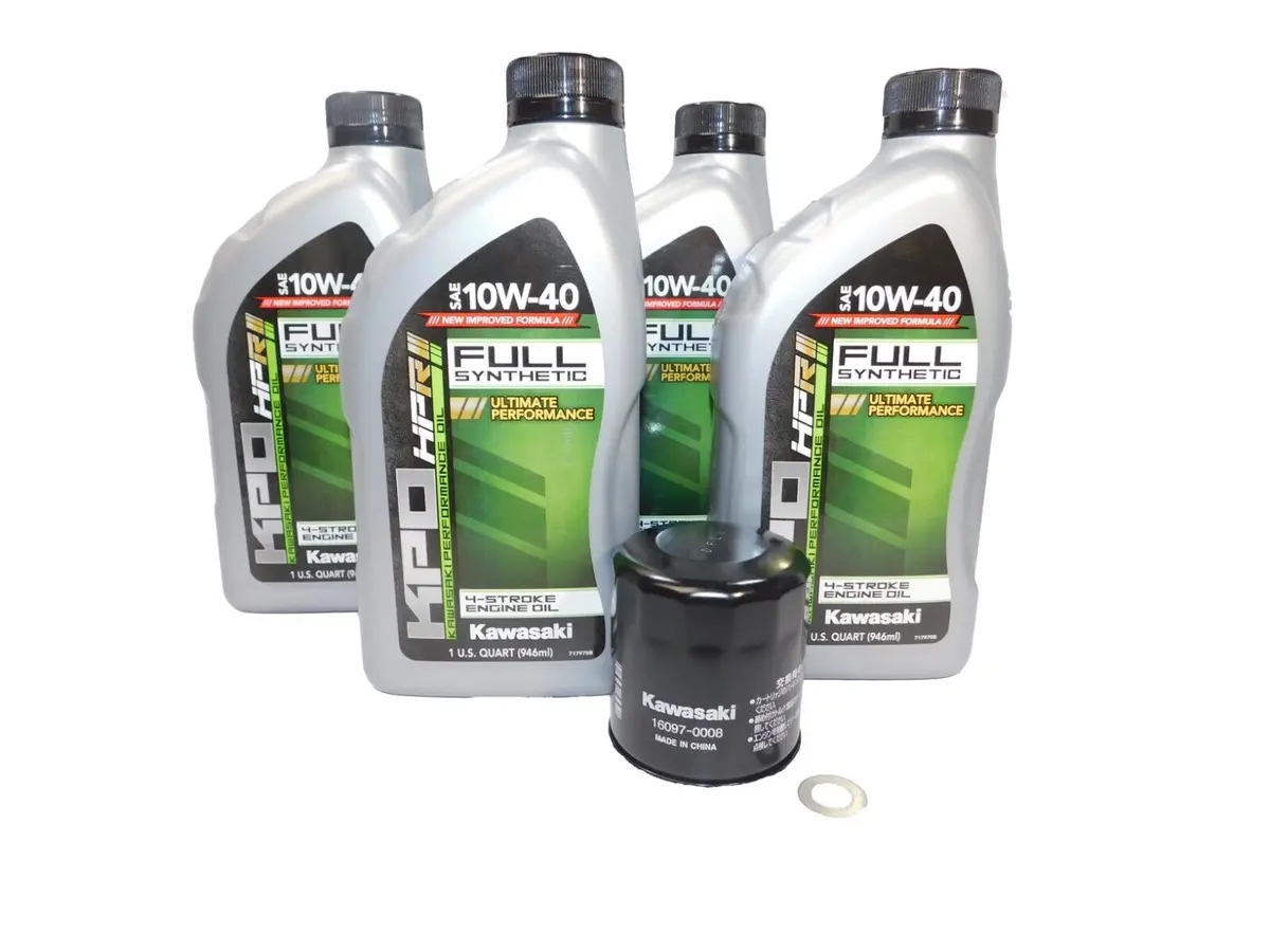 2006-2021 Kawasaki Vulcan 900 Vn900 Classic Lt Custom Oem Oil Change Kit Kaw107 1