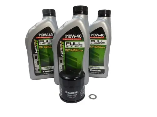2005-2026 Kawasaki Brute Force Teryx Oem Full Synthetic Oil Change Kit Kaw108 1