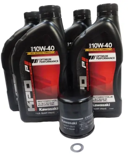 2016-2023 Kawasaki Ninja Zx-10R Zx-10Rr Zx1000 Krt Abs Oem Oil Change Kit Kaw11 1