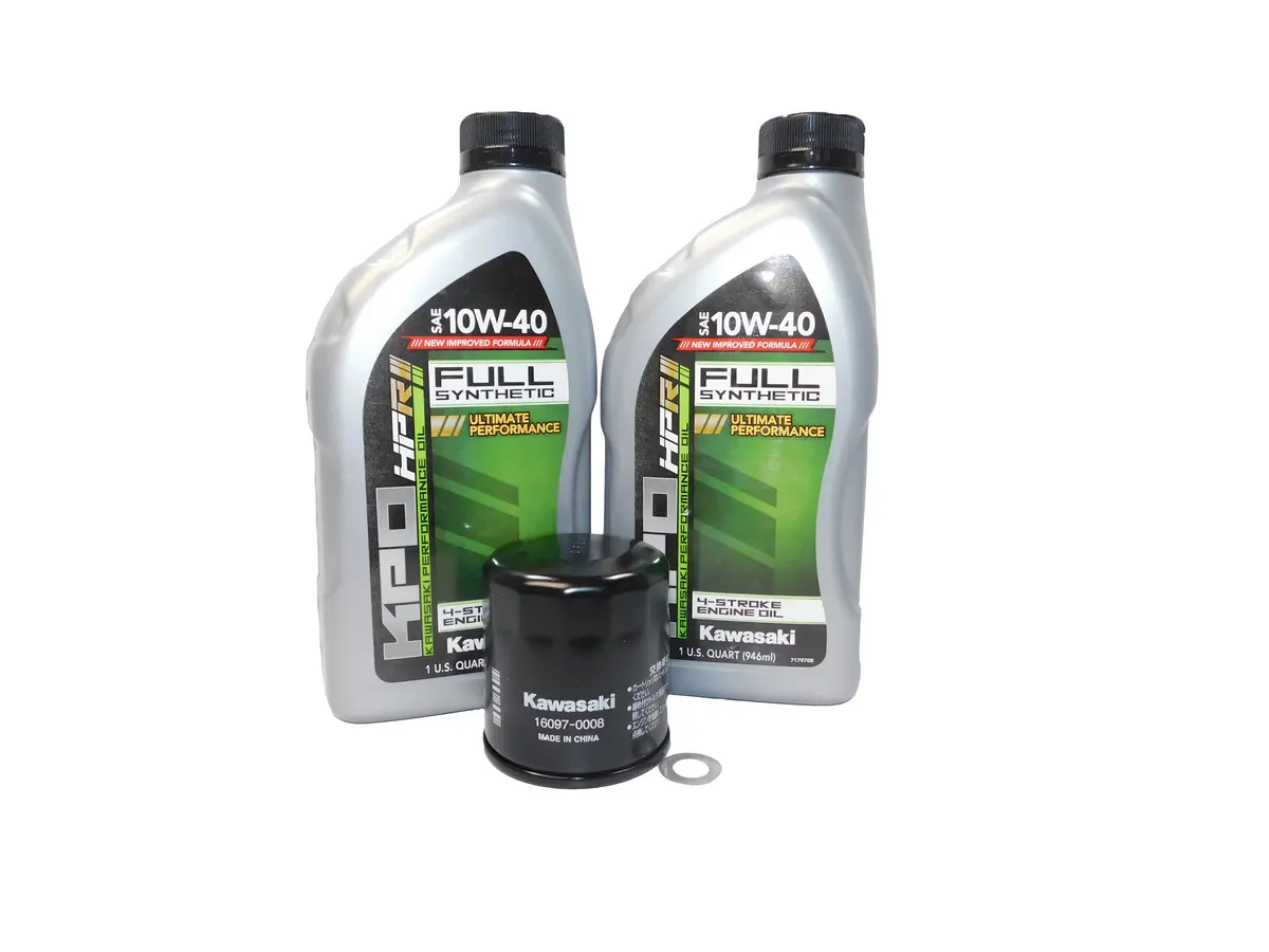 2015-2021 Kawasaki Vulcan S En650 Oem Full Synthetic Oil Change Kit Kaw112 1