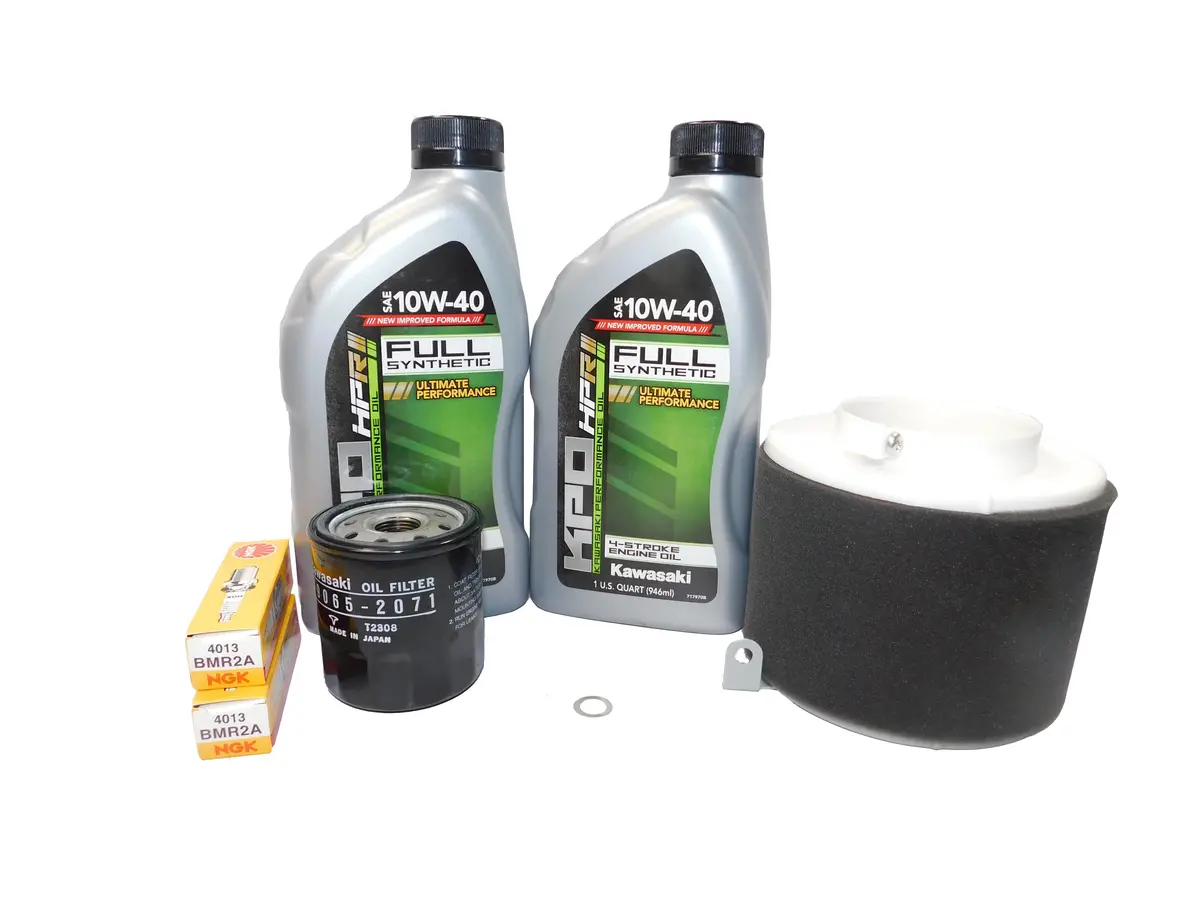 1993 1996-2000 Kawasaki Mule 2510 Kaf620 Oem Full Synthetic Service Kit Kaw126 1