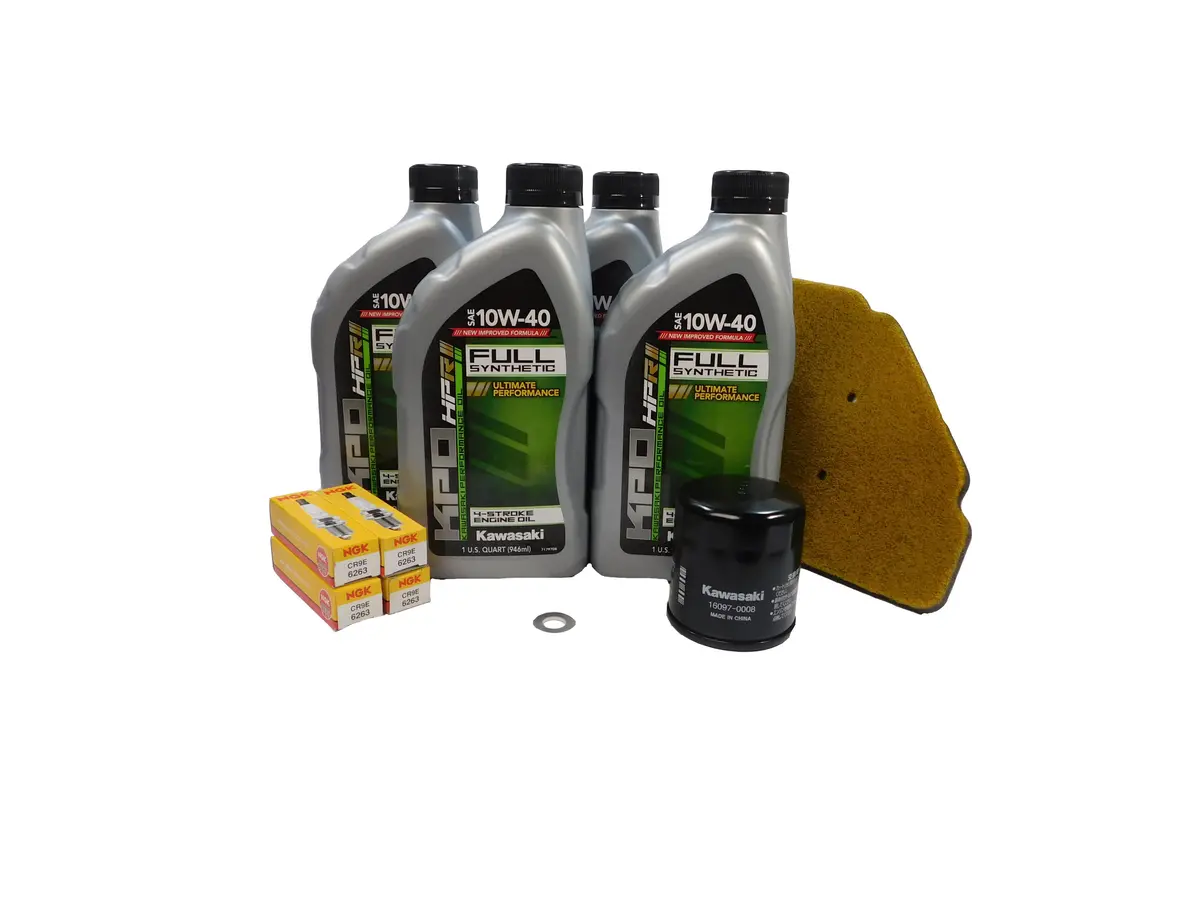 1995-1997 Kawasaki Ninja Zx-6R Zx600f Oem Full Synthetic Service Kit Kaw137 1