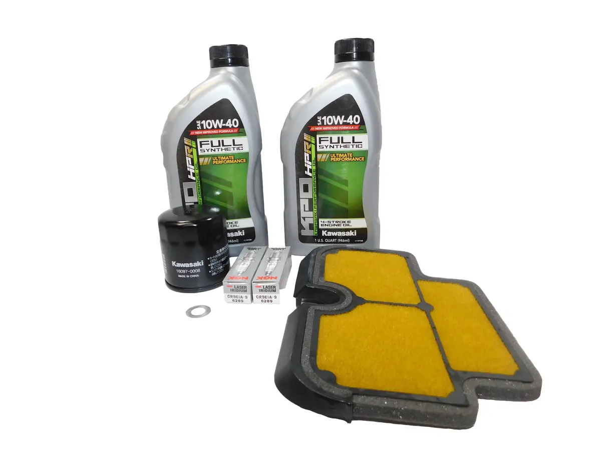 2006-2008 Kawasaki Ninja 650R Ex650 A J Oem Full Synthetic Service Kit Kaw138 1
