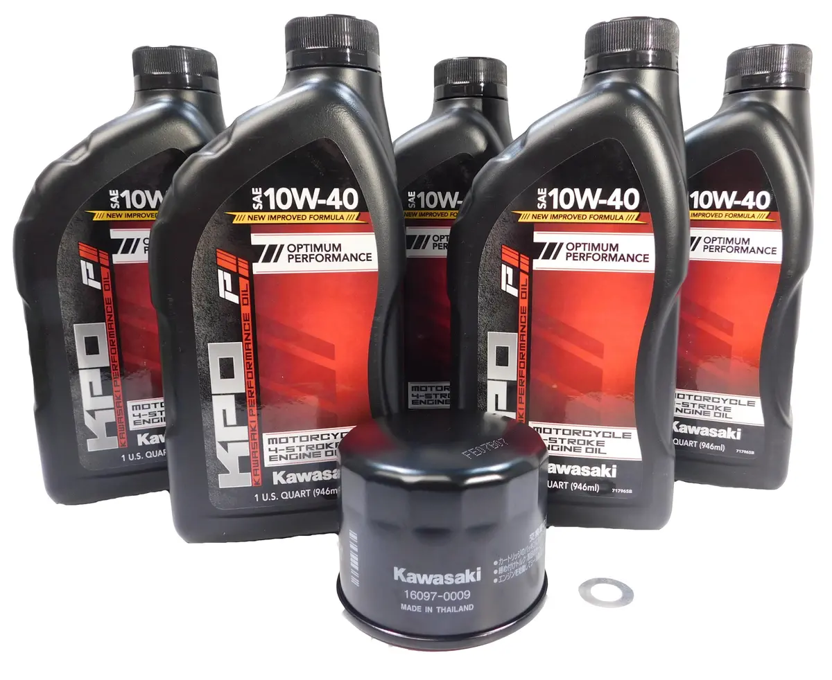 2015-2021 Kawasaki Ninja H2 Zx1000 H2 Carbon Oem Oil Change Kit Kaw13 1