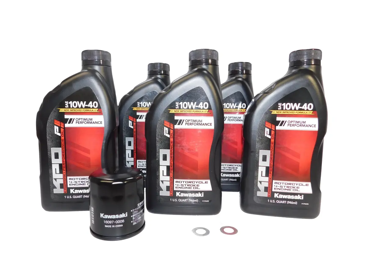 2009-2026 Kawasaki Vulcan 1700 Vn1700 Classic Nomad Oem Oil Change Kit Kaw14 1