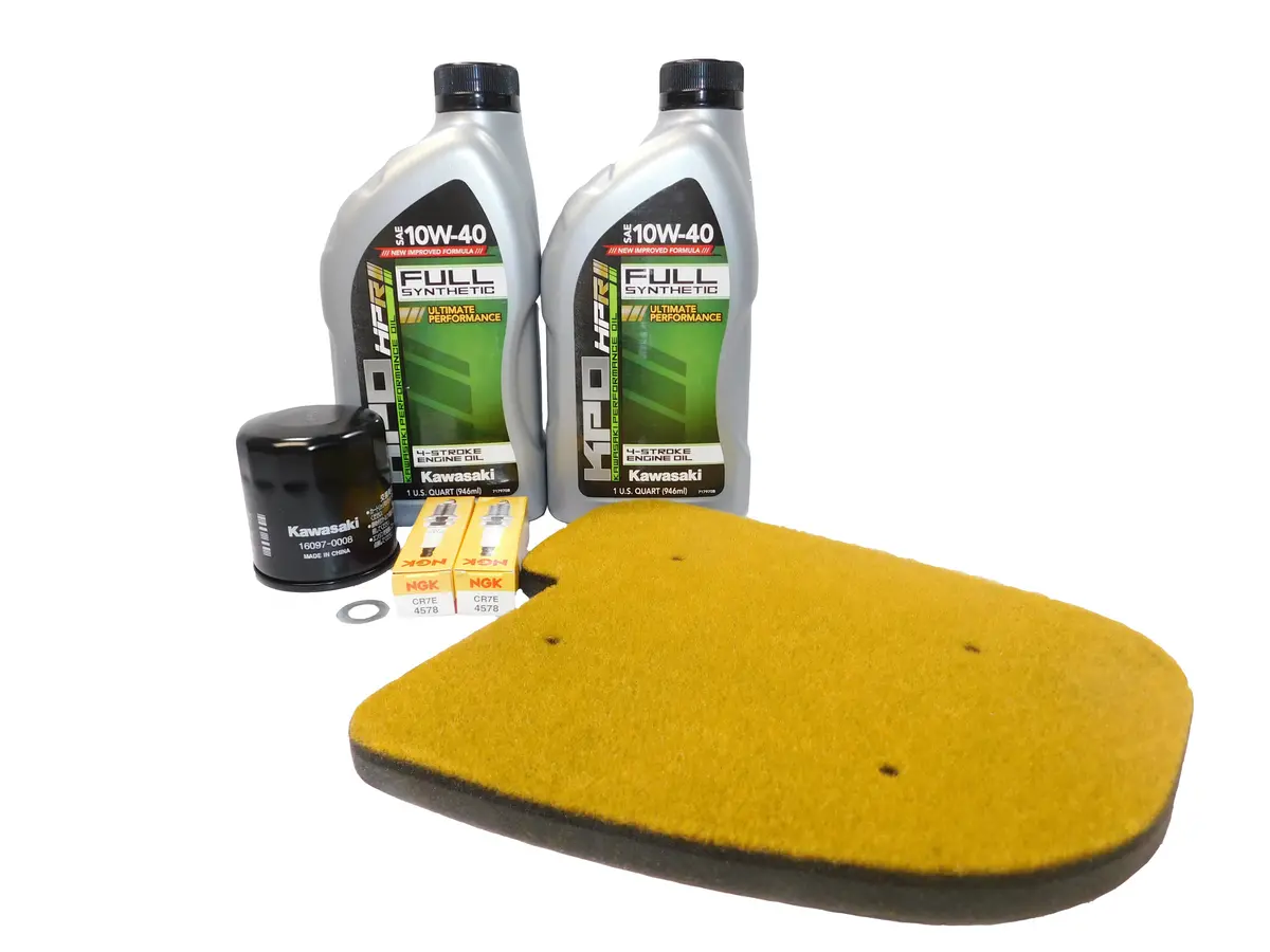 2002 Kawasaki Prairie 650 Kvf650a 4X4 Oem Full Synthetic Service Kit Kaw148 1