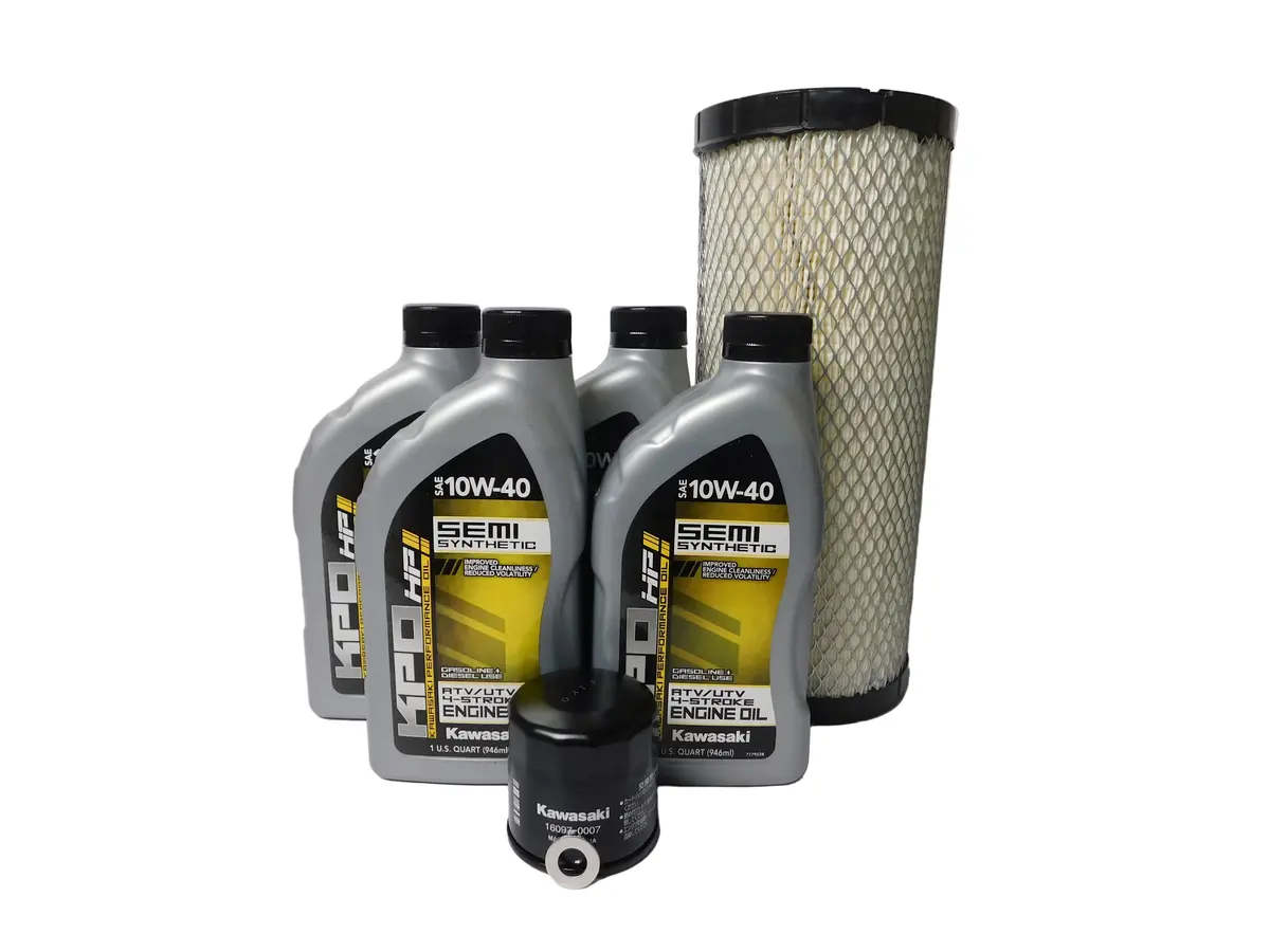 2026 Kawaski Teryx H2 Oem Oil Change Kit With Air Filter Kaw151 1