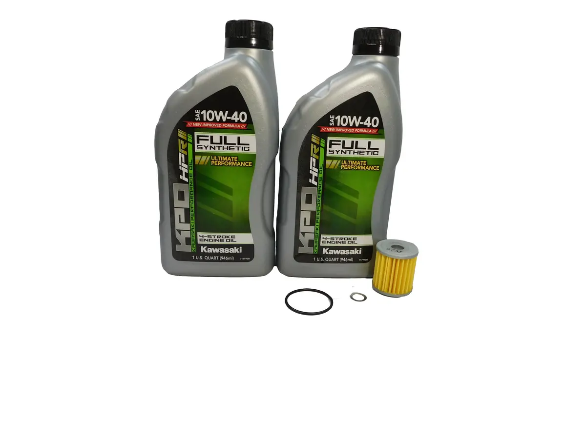2004-2008 Kawasaki Kx250f Oem Full Synthetic Oil Change Kit Kaw152 1