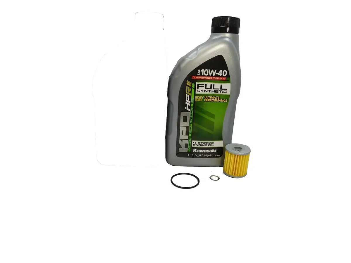 2009-2025 Kawasaki Kx250 Kx250f Kx450 Oem Full Synthetic Oil Change Kit Kaw153 1