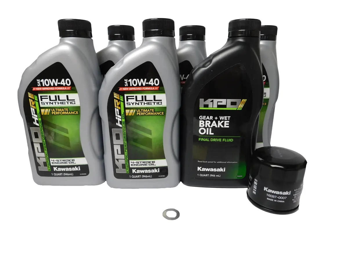 2015-2026 Kawasaki Brute Force 750 Oem Full Synthetic Service Kit Kaw154 1