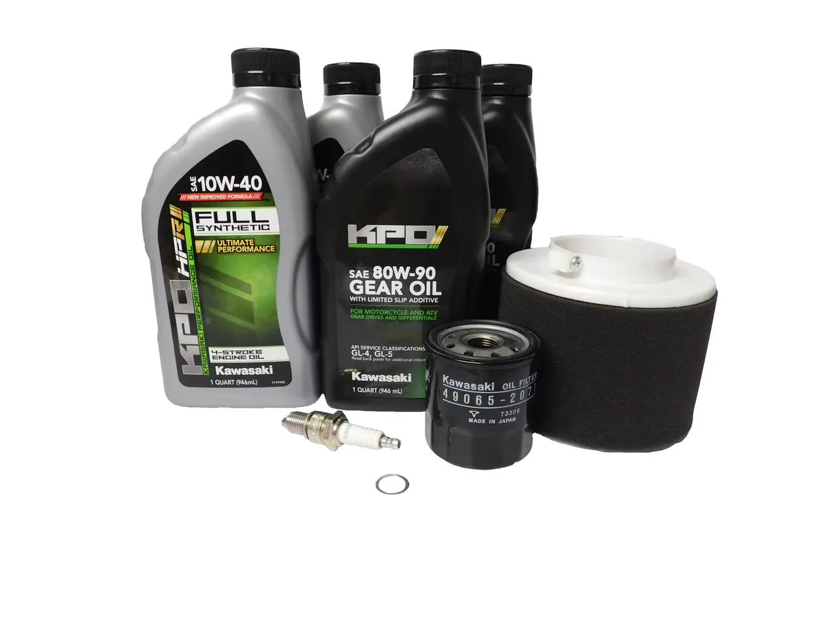2000-2001 Kawasaki Mule 520 Kaf300d Oem Full Synthetic Service Kit Kaw164 1