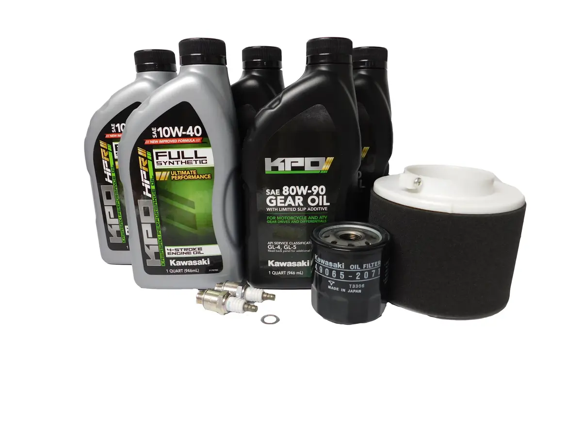1994-2000 Kawasaki Mule 2500 Kaf620c Oem Full Synthetic Service Kit Kaw166 1