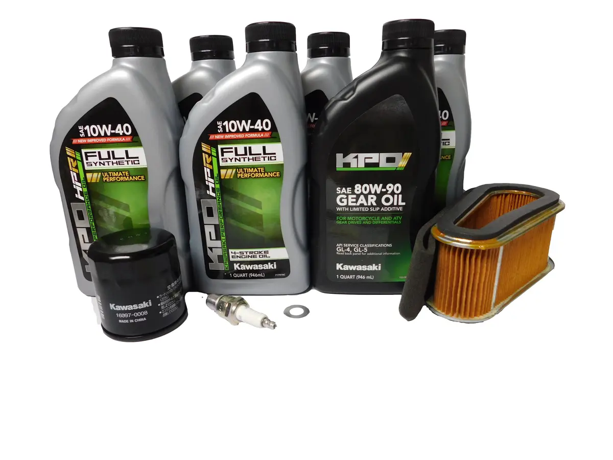1990 Kawasaki Mule 2010 Kaf540 Oem Full Synthetic Service Kit Kaw167 1