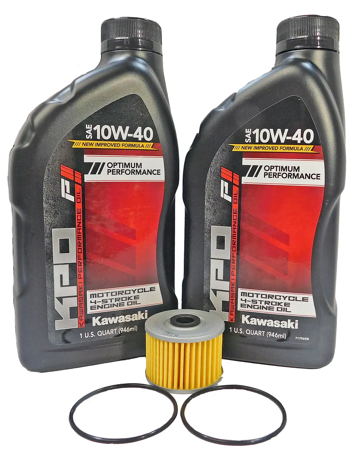 2008-2014 Kawasaki Kfx450r Oem Oil Change Kit Kaw16 1