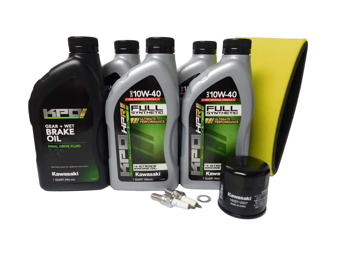 2006-2013 Kawasaki Brute Force 650 4X4i Oem Full Synthetic Service Kit Kaw176 1