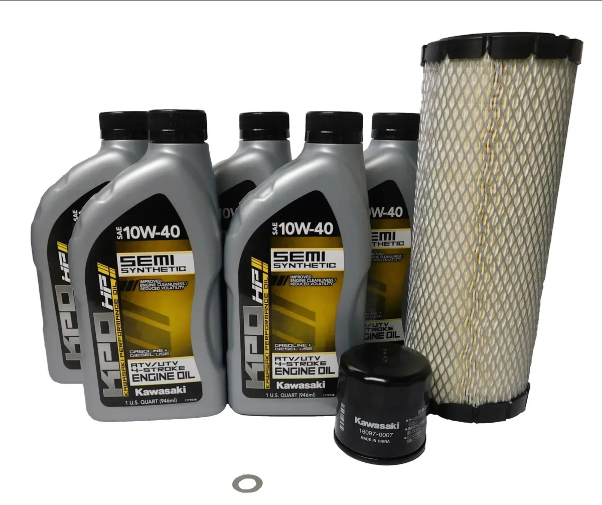 2019-2026 Kawasaki Mule Pro Mx Kaf700 Eps Oem 10W-40 Complete Service Kit Kaw18 1