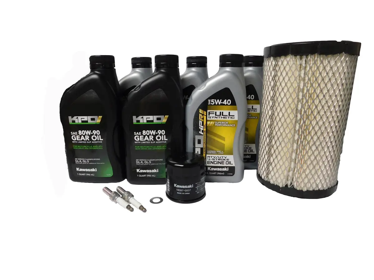 2020-2025 Kawasaki Teryx & Teryx4 Oem Full Service Kit With Air Filter Kaw190 1