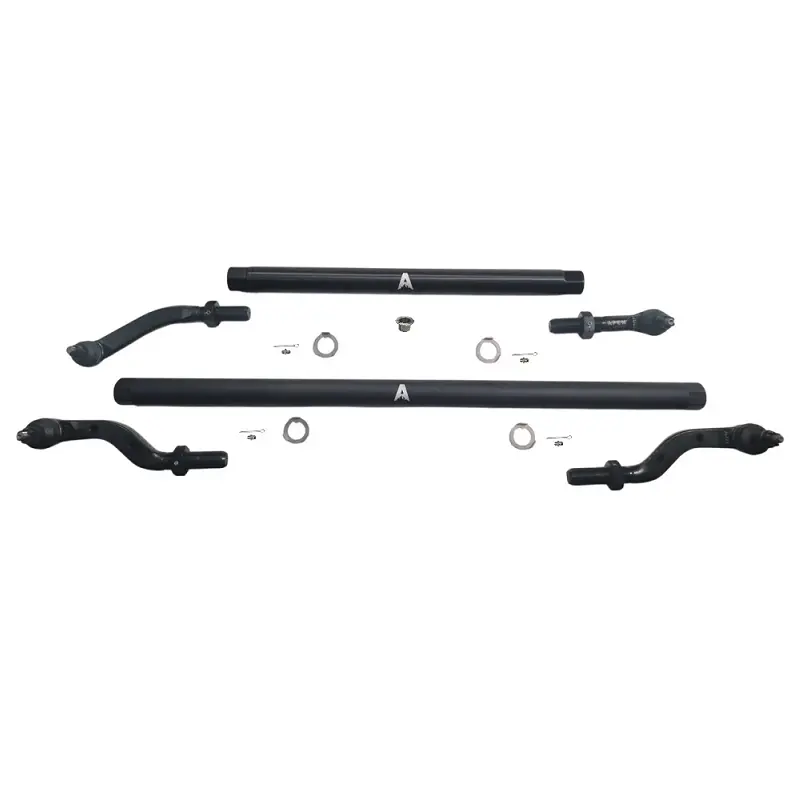 Apex Chassis 2.5 Ton Steering Kit W/Flip (Otk) Blk Alum For 18+ Jeep Wrangler Jl W/D30 1