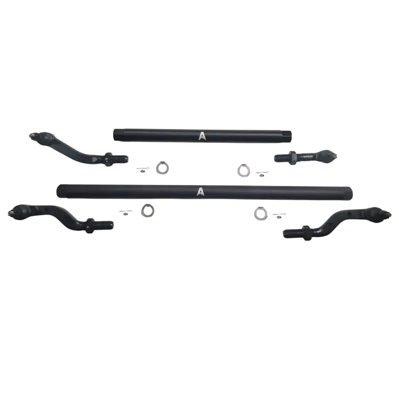 Apex Chassis 2.5 Ton Steering Kit Blk Alum W/Dana 30 For '18+ Jeep Wrangler Jl 1