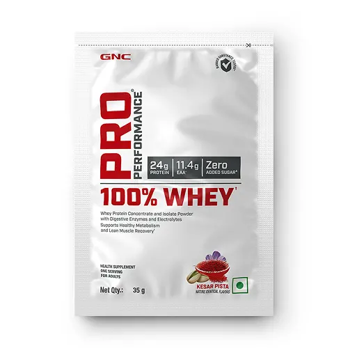 100% Whey Protein Sachets 35Gm Kesar Pista 1