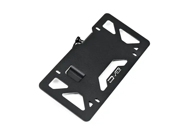 Dv8 Offroad Universal Quick Release D-Ring License Plate Mount 1