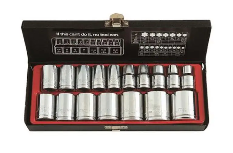 Metrinch Socket Set 1/2" Drive 17Pc Met-0420 1