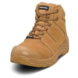 Mack Shift Zip-Up Safety Boots Honey Sizes 6 To 12 Mk0shiftzhhf 1