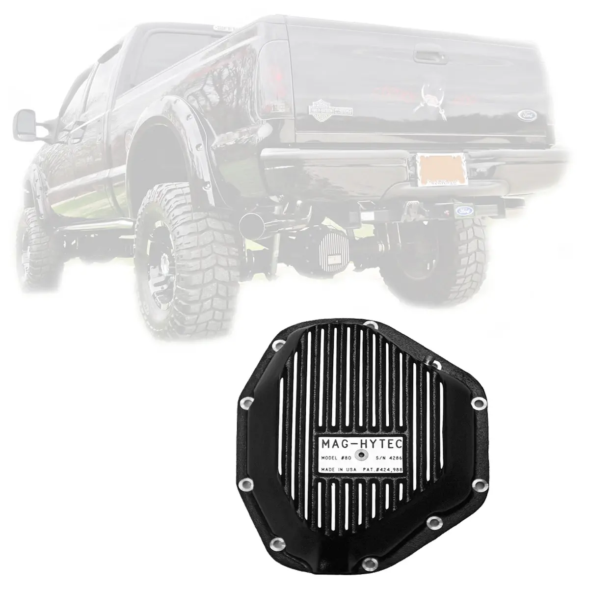 Mag Hytec Rear Differential Cover Dana 80 1