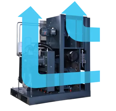 Fs-Curtis Nxb22 – 30 Hp Fixed Speed Rotary Screw Air Compressor Base Mounted 8