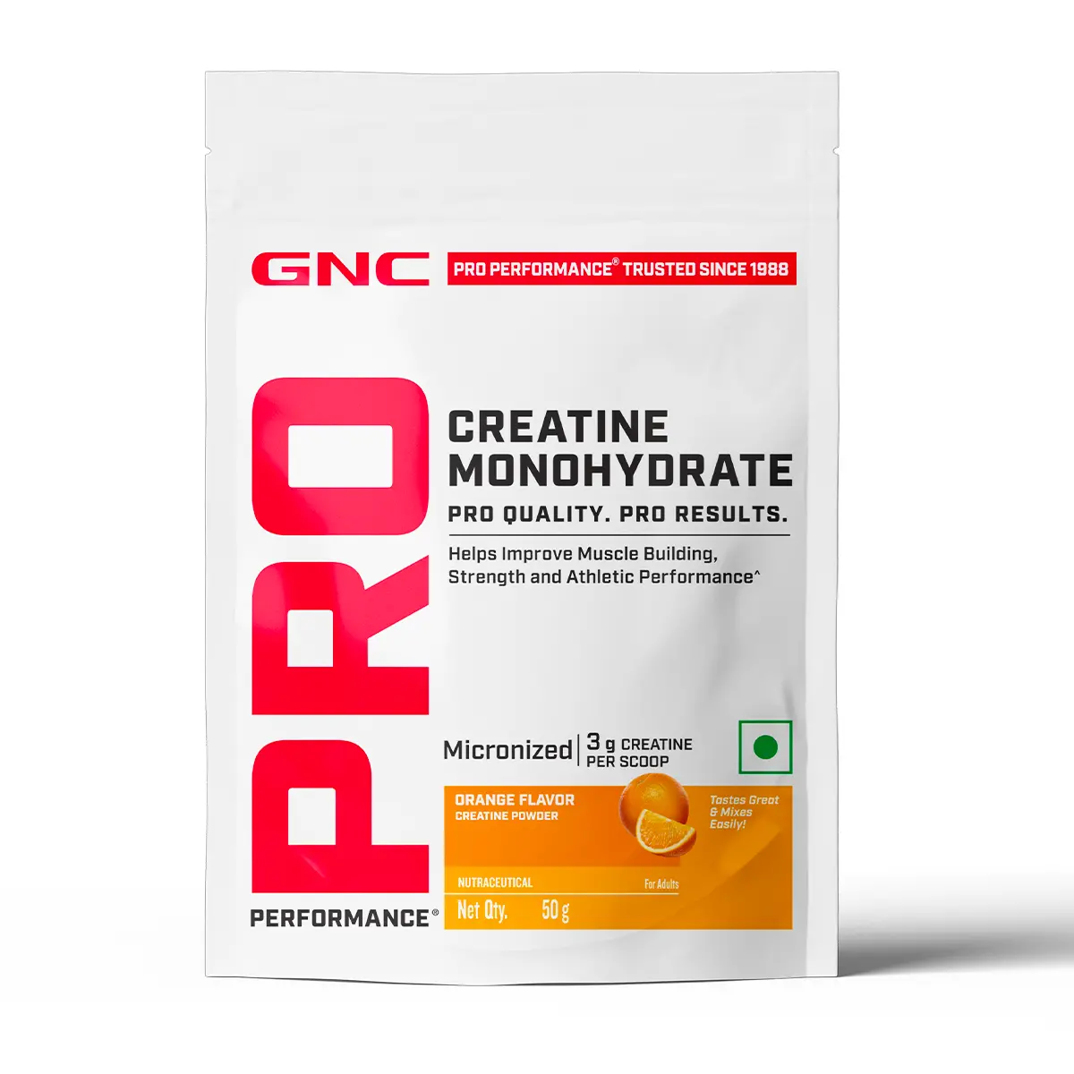 Creatine Monohydrate 50G - Orange 1