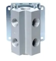 Champion / Infinity Quick-Lock Aluminum Piping -Outlet Manifold 1/2" Inlet (4 X 1/2"Npt Female Outlets) , Pn: C90645-08-08 1