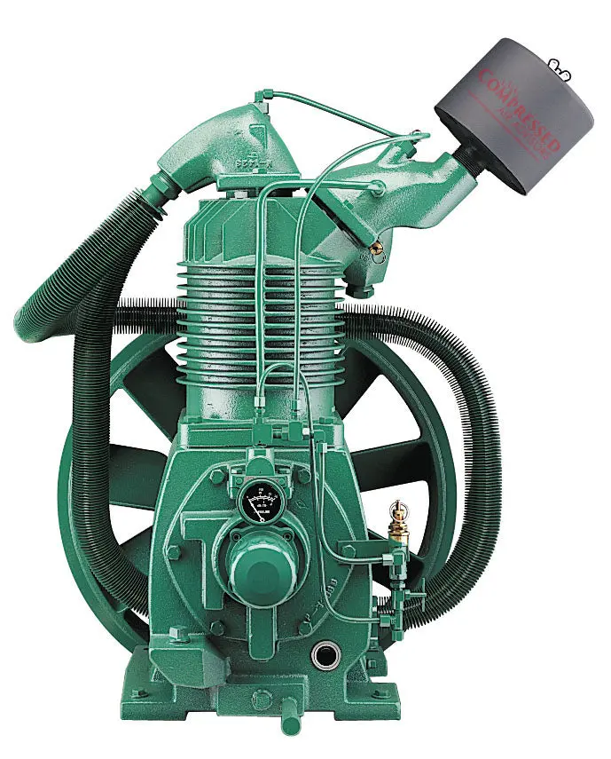 Champion  Pl-40A Two Stage Reciprocating Pressure Lubricated Air Compressor Bare Replacement Pump, 15Hp 1
