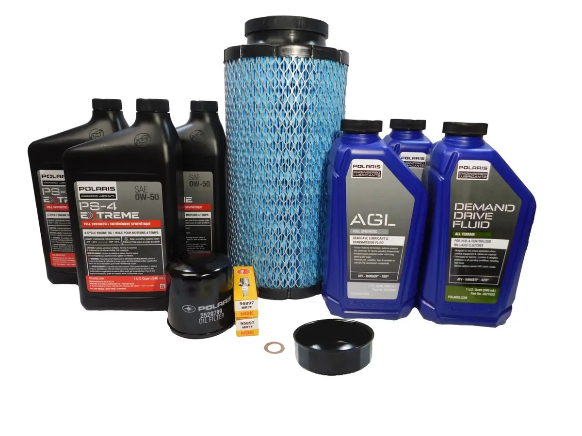 2019-2020 Polaris Rzr S4 1000 Oem Xtrm Full Service Kit & Filter Wrench Pol171 1
