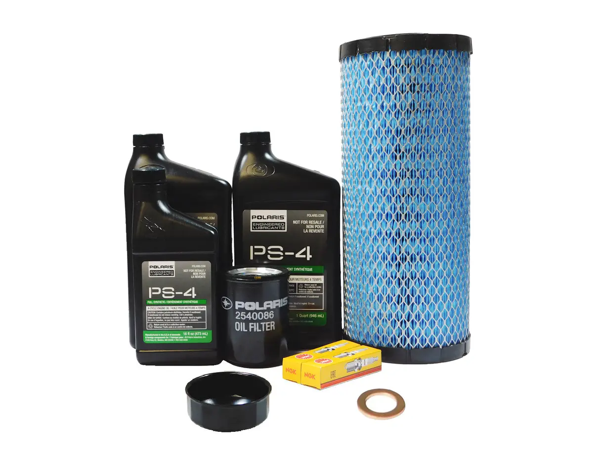 2015-2026 Polaris General Rzr Oem Full Service Kit & Oil Filter Wrench Pol176 1