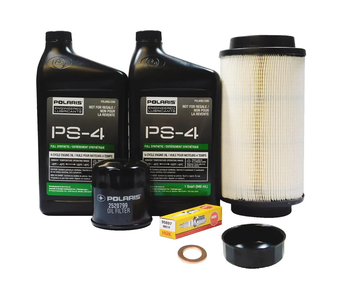 2014-2021 Polaris Sportsman 570 Oem Full Service Kit & Oil Filter Wrench Pol184 1