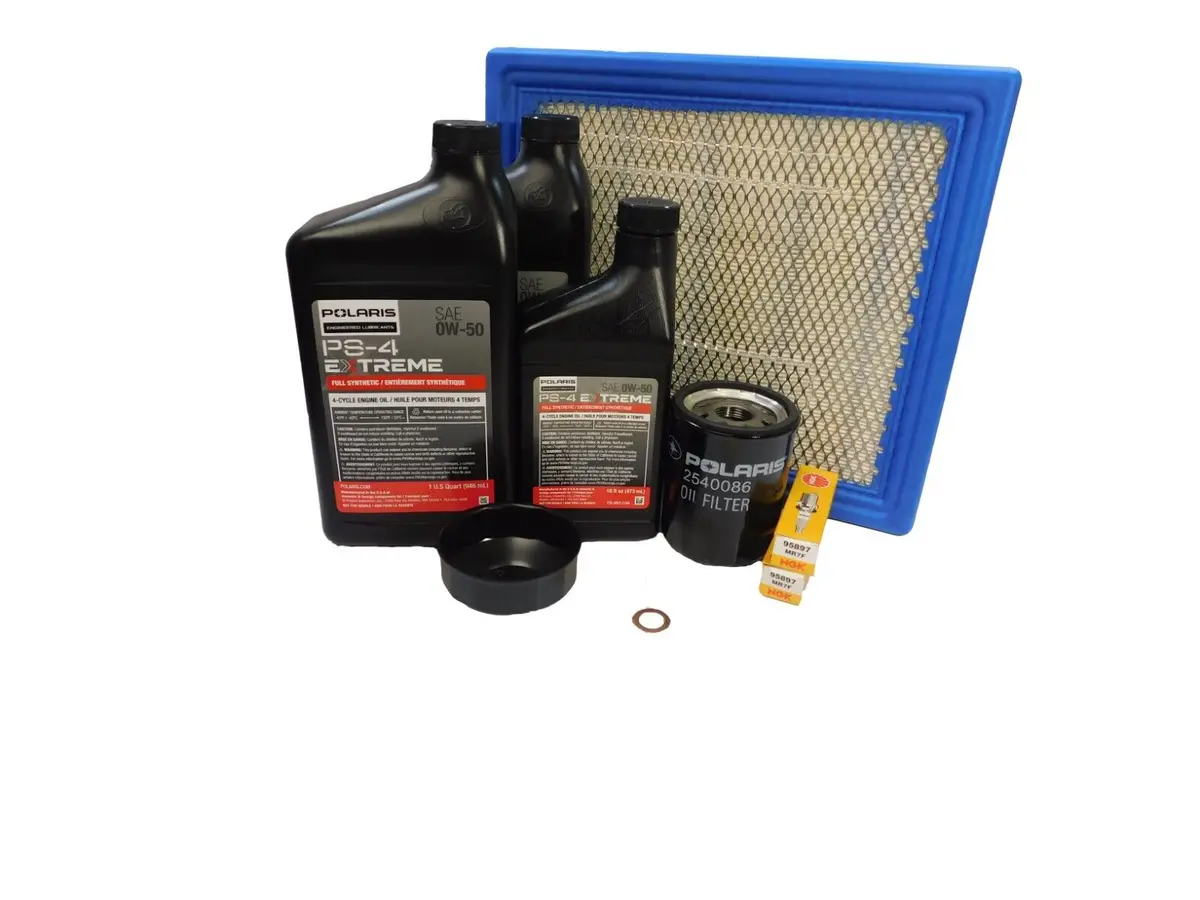 2013-2014 Polaris Rzr 900 Xp 4 Oem Xtrm Full Service Kit & Filter Wrench Pol196 1