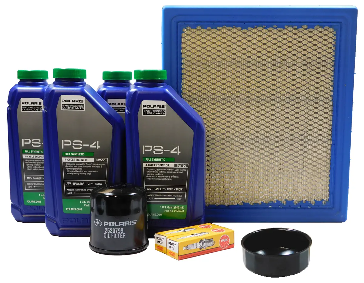 2011-2012 Polaris Rzr Xp 900 Oem Full Service Kit & Oil Filter Wrench Pol209 1