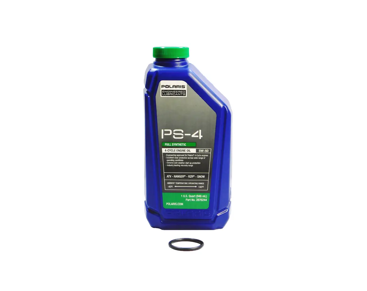 2007-2014 Polaris Sportsman 90 Oem Ps-4 Full Synthetic Oil Change Kit Pol22 1