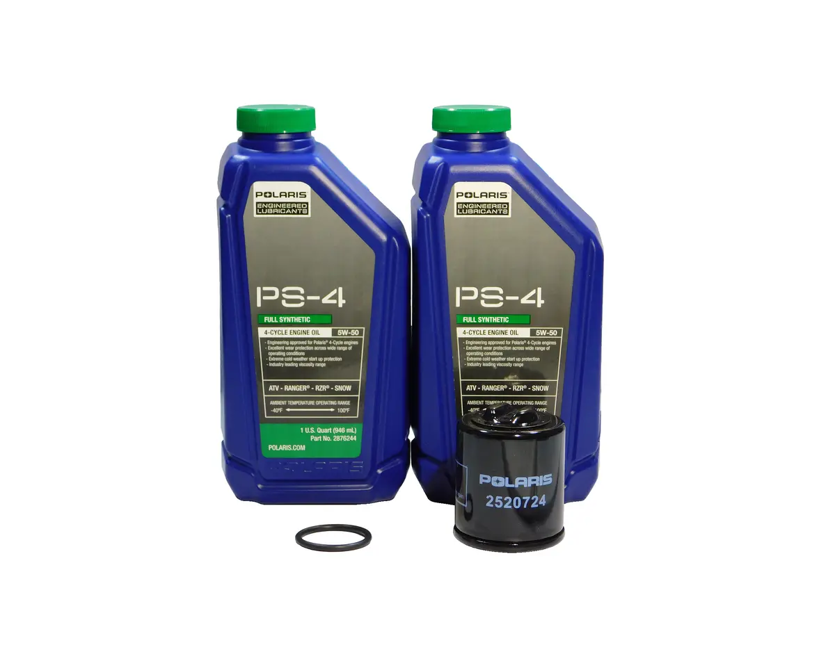 2006-2007 Polaris Sawtooth 200 Oem Ps-4 Full Synthetic Oil Change Kit Pol23 1