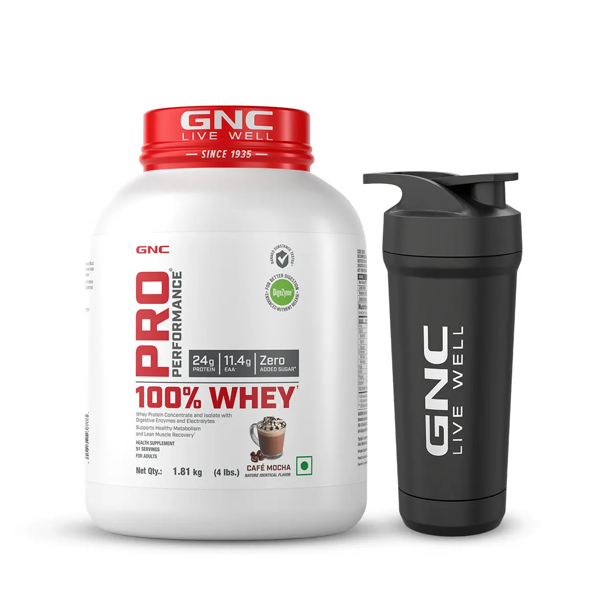 Gnc Pro Performance 100% Whey Protein 4 Lbs With Shaker 5
