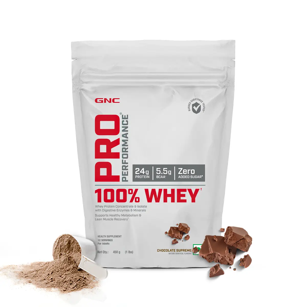100% Whey Protein - 1 Lbs 1