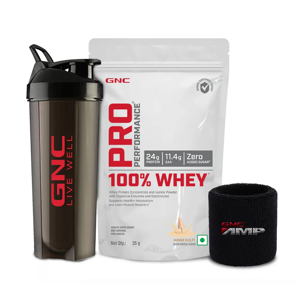 Runner’S Kit - Whey+Band+Shaker 1