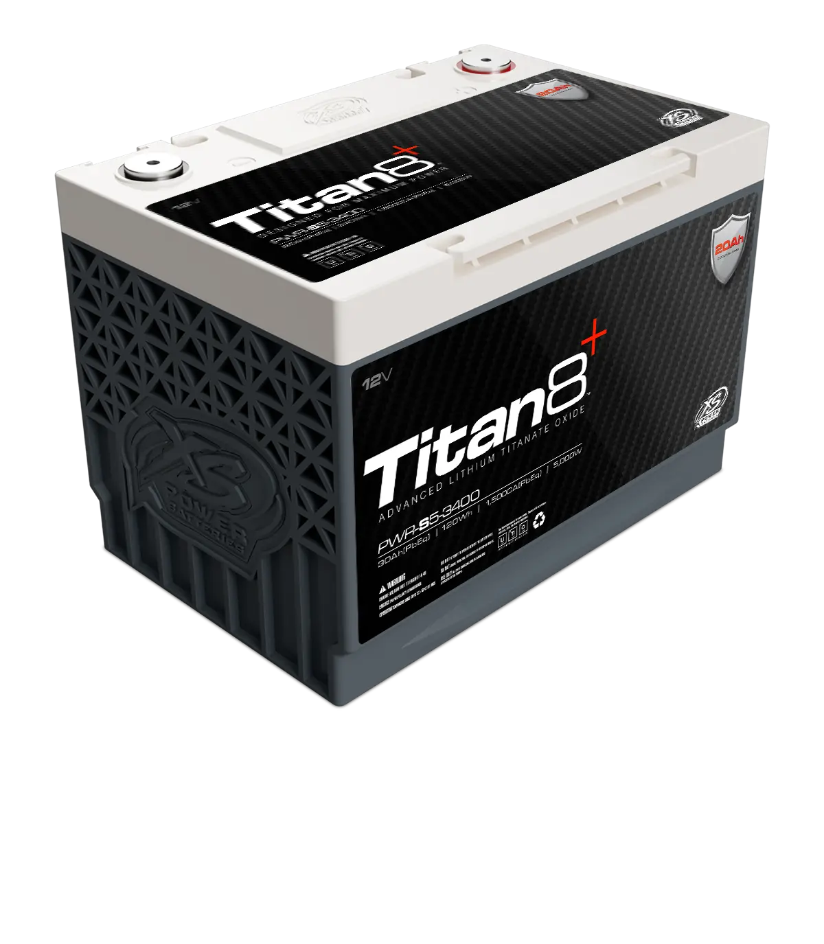 Xs Power Titan8 Pwr-S5-3400 12V Lithium Bci Group 34 Battery 1